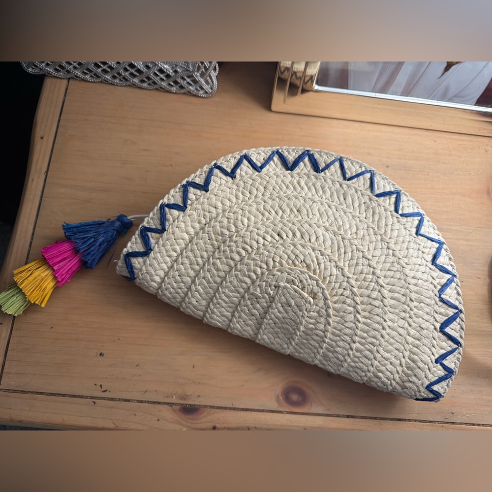 Woven Bohemian Clutch